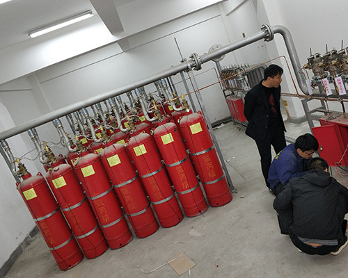 太原成安消防設(shè)備公司：安裝調(diào)試七氟丙烷滅火裝置的方法有什么?